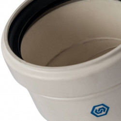 *SCA-8080-000045 STOUT Элемент дымохода конденсац. угол 45° DN80 м/п PP-FE - купить в Екатеринбурге