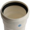 *SCA-8080-001000 STOUT Элемент дымохода конденсац. труба 1000 мм DN80 м/п PP-FE - купить в Екатеринбурге