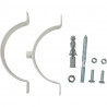 *SCA-6010-000003 STOUT Элемент дымохода хомут крепежный DN100, для крепления к стене. - купить в Екатеринбурге