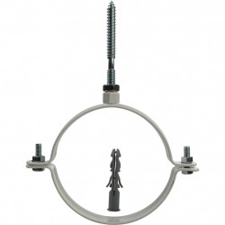 *SCA-6010-000003 STOUT Элемент дымохода хомут крепежный DN100, для крепления к стене. - купить в Екатеринбурге