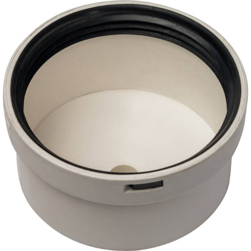 *SCA-8080-010088 STOUT Элемент дымохода конденсац.крышка под сифон DN80 м - купить в Екатеринбурге