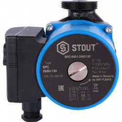 Насос циркуляционный STOUT 25/60-130 - купить в Екатеринбурге