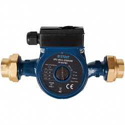 Циркуляционный насос STOUT 25-60/180 220/240V 50Hz с латунными гайками G 1 1/2 x Rp 1 - купить в Екатеринбурге