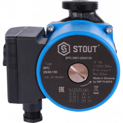 Насос циркуляционный STOUT 25/40-130 - купить в Екатеринбурге