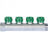 SMB-6850-011204 STOUT Коллектор регулирующий 1 , 4 отвода 1/2 под компрессионный фитинг для полимерных труб - купить в Екатеринб