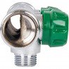 SMB-6850-011203 STOUT Коллектор регулирующий 1 , 3 отвода 1/2 под компрессионный фитинг для полимерных труб - купить в Екатеринб