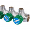 SMB-6850-011203 STOUT Коллектор регулирующий 1 , 3 отвода 1/2 под компрессионный фитинг для полимерных труб - купить в Екатеринб