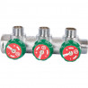 SMB-6850-341203 STOUT Коллектор регулирующий 3/4 , 3 отвода 1/2 под компрессионный фитинг для полимерных труб - купить в Екатери