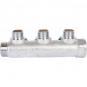 SMB-6850-341203 STOUT Коллектор регулирующий 3/4 , 3 отвода 1/2 под компрессионный фитинг для полимерных труб - купить в Екатери