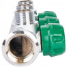 SMB-6850-341203 STOUT Коллектор регулирующий 3/4 , 3 отвода 1/2 под компрессионный фитинг для полимерных труб - купить в Екатери