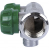 SMB-6850-341202 STOUT Коллектор регулирующий 3/4 , 2 отвода 1/2 под компрессионный фитинг для полимерных труб - купить в Екатери