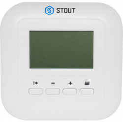 *STE-0004-000132 STOUT Термостат комнатный ST-132 с блоком питания - купить в Екатеринбурге