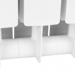 Радиатор биметаллический STOUT STYLE 350 10 секций боковое подключение (белый RAL 9010) - купить в Екатеринбурге
