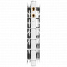 Радиатор биметаллический STOUT TITAN VENTIL 500 11 секций нижнее правое подключение - купить в Екатеринбурге